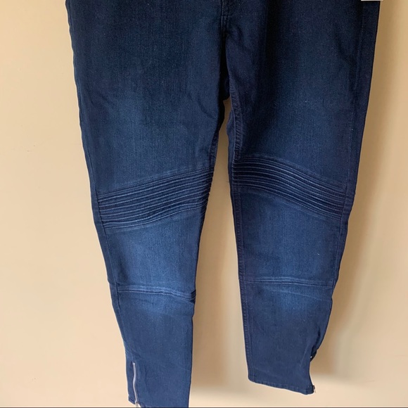 NEW - Biker Skinny Jeans size 12 - Picture 5 of 7